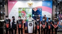 Menparekraf RI saat pelepasan tim PUBG Mobile MORPH di ajang PUBG Mobile World Invitational 2022