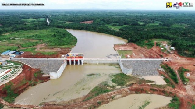 Konstruksi Bendungan Margatiga