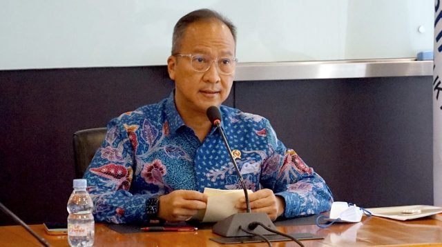 Menteri Perindustrian Agus Gumiwang Kartasasmita