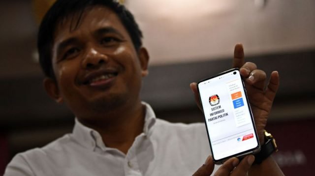 Peluncuran SIPOL Pemilu 2024 (foto: ANTARA)