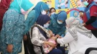 Pencanangan Imunisasi PCVTingkat Nasional tahun 2022,  di Puskesmas Talang Jambe (12/9)