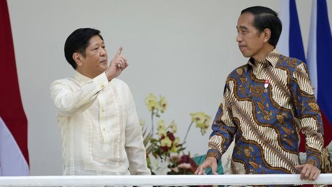 Presiden RI Joko Widodo dan Presiden Filipina Ferdinand Marcos Jr