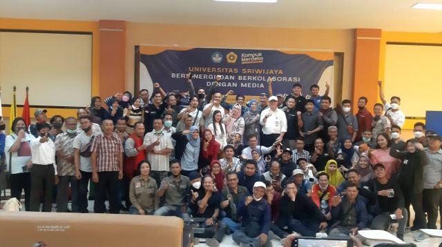 Universitas Sriwijaya menggelar silaturahmi dengan wartawan pendidikan Palembang