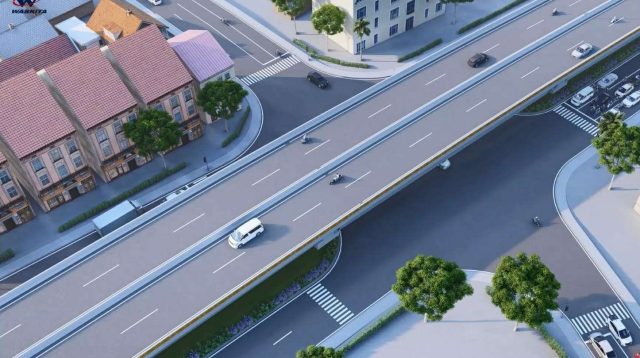 Flyover Sekip Ujung, Palembang (Foto: Kementerian PUPR)