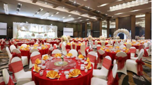 Suasana Ballroom Hotel Harper Palembang