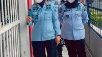 Kalapas Perempuan Kelas IIA Palembang Kemenkumham Sumsel, Ike Rahmawati dan jajaran turun langsung saat pengecekan blok hunian pasca pemindahan 2 napi kategori narapidana beresiko tinggi, Kamis (12/1/2023)