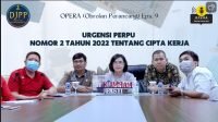 Kanwil Kemenkumham Sumsel mengikuti acara podcast Obrolan Perancang (Opera)