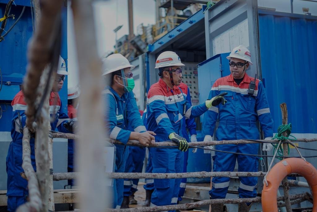 Produksi migas dari Sumur Lembak Infield, di Kecamatan Lembak, Muara Enim, Sumsel