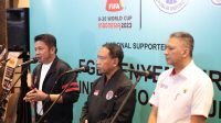 Gubernur Sumatera Selatan (Sumsel), H. Herman Deru menghadiri pembukaan Focus Discussion Group (FGD) terkait penyempurnaan Instruksi Presiden No 3 Tahun 2019 tentang percepatan pembangunan persepakbolaan nasional.