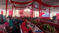 Musyawarah Rencana Pembangunan Kecamatan [Musrenbangcam] Tahun 2024 di di Halaman Kantor Camat Banyuasin III Kabupaten Banyuasin, Kamis [2/2/2023]