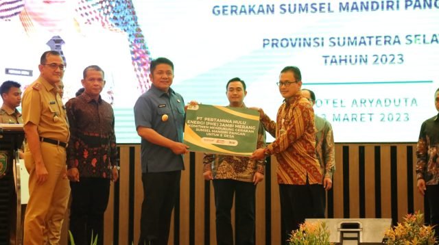 Gubernur Sumsel Herman Deru saat Ratek Bidang Lingkungan Hidup (LH)  Tingkat Provinsi Sumsel Tahun 2023 di Hotel Aryaduta Palembang, Senin (13/3/2023)