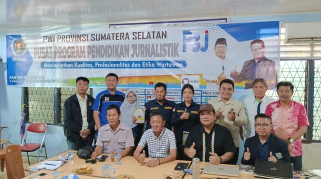 Pusat Program Pendidikan Jurnalistik (P3J) PWI Sumsel Batch #1, Rabu (15/3/2023) di Sekretariat PWI Sumsel, Jalan Supeno No 11 Palembang
