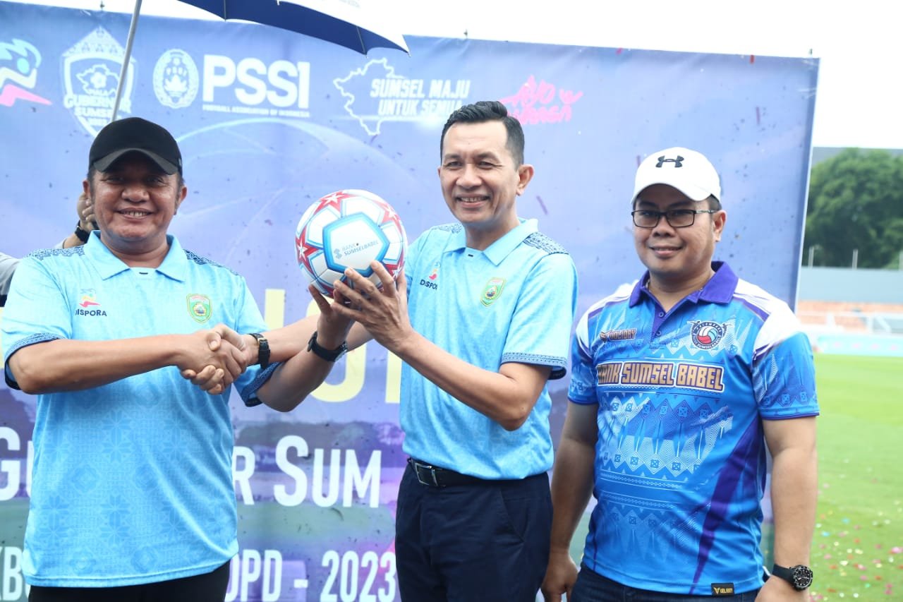 Turnamen Sepakbola Antar Organisasi Perangkat Daerah (OPD) Piala Gubernur Sumsel Tahun 2023  secara resmi