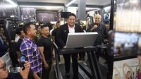 Gubernur Sumsel H. Herman Deru menghadiri opening ceremony Boom Gym di kawasan Kecamatan Ilir Timur II, Palembang, Selasa (5/9) siang