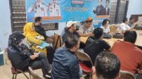 Suasana rapat persiapan konperprov PWI Sumsel