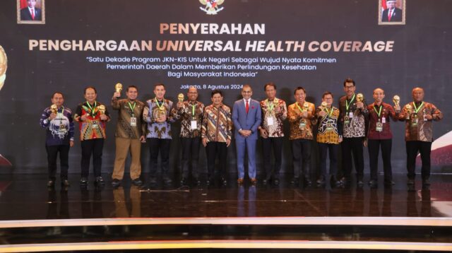 OKI Raih Penghargaan UHC, Komitmen Kuat Pemkab OKI dalam Jaminan Kesehatan Semesta